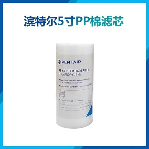 滨特尔P5-5 PP棉滤芯 C2活性炭滤芯P5-478滤芯通用 5寸滤芯Pentek