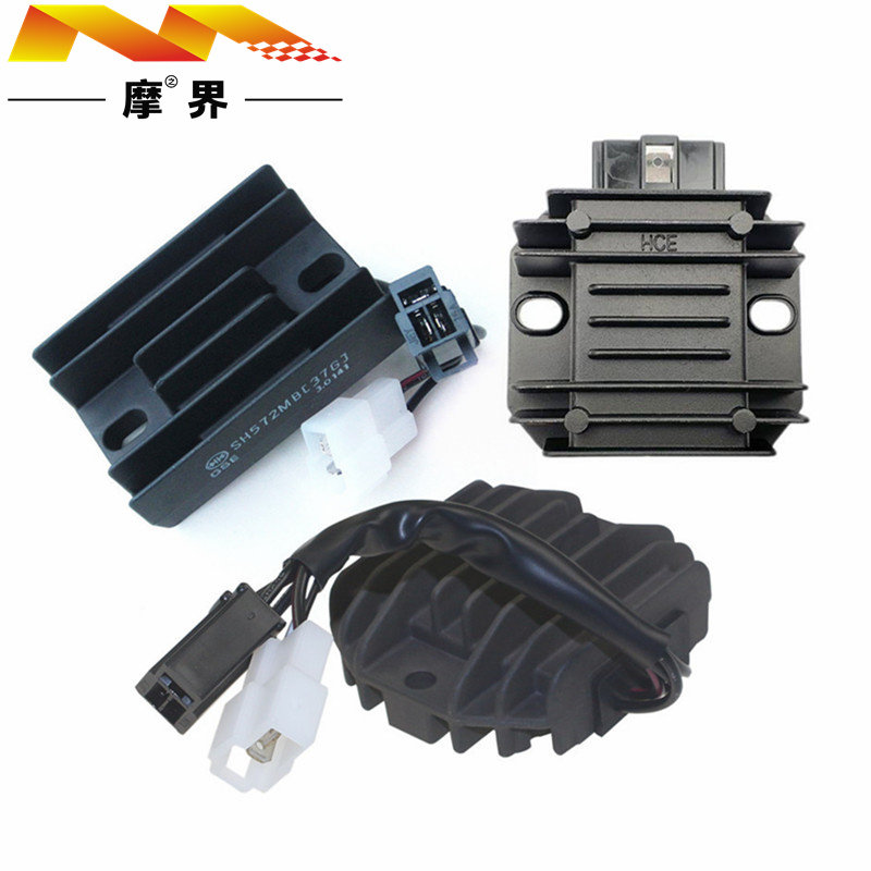踏板车配件适用铃木红宝UM125T-A/C/E原装稳压整流器充电硅充电器