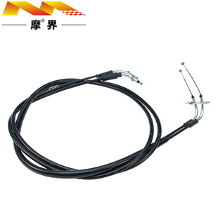 适用豪爵USR125踏板车HJ125T-21/21C原装油门线 油门拉线双油门线