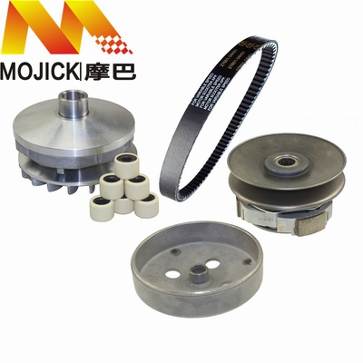 适用豪爵灵迪HJ125T-18A/18C/18D/18El皮带轮甩块驱动离合器总成