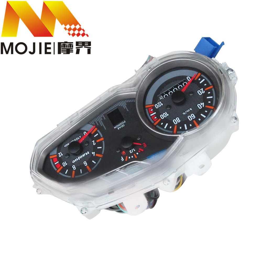 适用豪爵骊爽HJ125K-5 HJ150-7仪表总成咪表里程表速度表米表