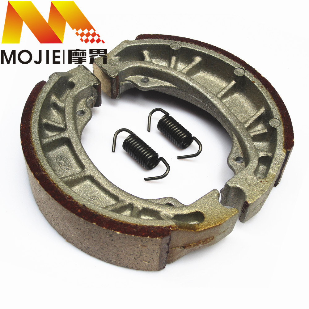 踏板车配件适用豪爵宇钻HJ125T-10/10A后刹车皮 刹车片 制动皮