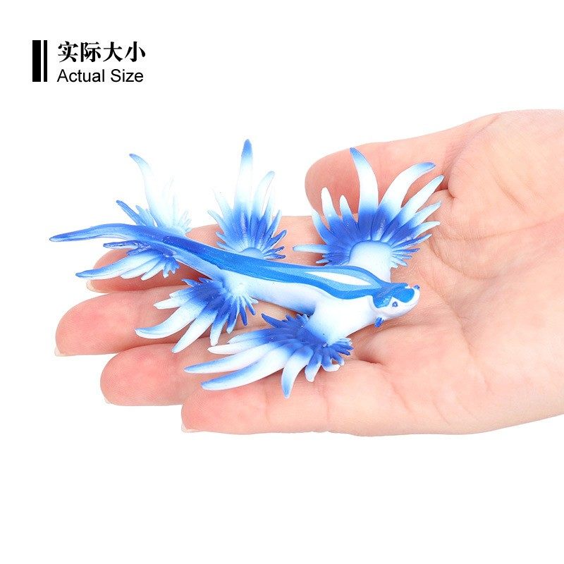 蓝龙大西洋海神海蛞蝓模型仿真海洋动物海麒麟海兔 早教玩具摆件