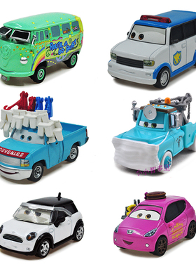 两件包邮美泰正版稀缺有汽赛车总动员合金玩具车模型滑行男孩礼物