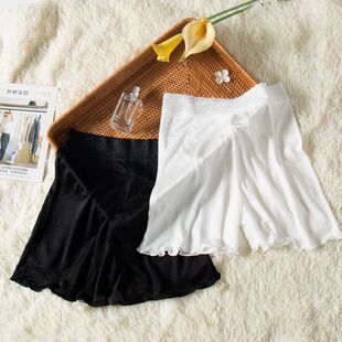 女外穿夏季 桑蚕丝短裤 防走光安全裤 大码 夏天薄款 真丝打底裤