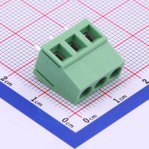 DG128-5.0-03P-14-00A(H) 螺钉式接线端子 5mm 1x3P 排数:1 每排P