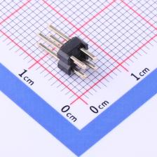 DZ254R-22-04-63 排针 2.54mm 2x2P 直插 方针  现货