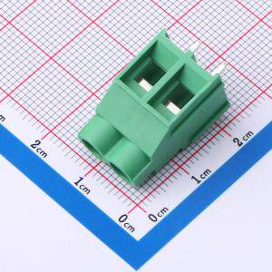 MX635-6.35-GN01-02P-Cu-PS-A 螺钉式接线端子 6.35mm 1x2P 排数: