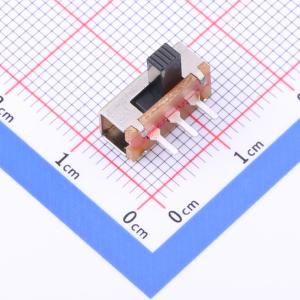 SK-12F04-G050滑动开关柄长5mm卧插两档滑动开关原装现货