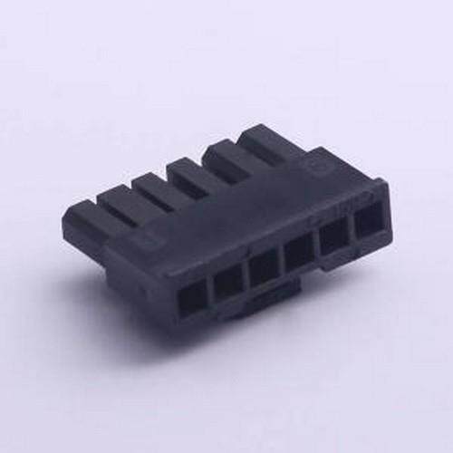 HX30001-6P bk 胶壳(线对板/线对线) 3mm 1x6P P=3mm原装现货