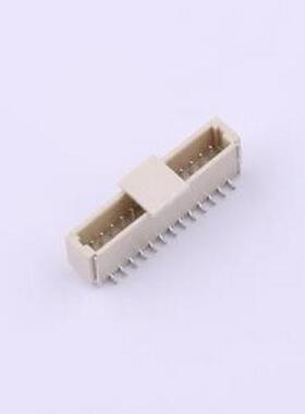 HCZZ0039-13 线对板针座 1x13P 间距:1mm 立贴 系列:SH 米色 SMD,