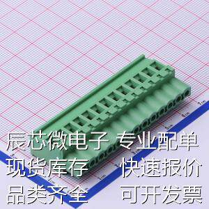WJ2EDGKB-5.08-13P 插拔式接线端子 5.08mm 1x13P 排数:1 每排P数