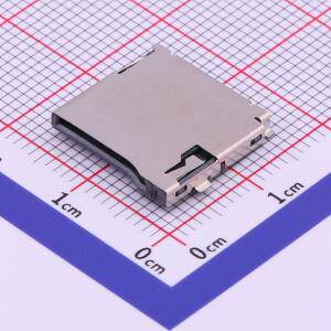 TF-01A SD卡连接器 自弹式 MicroSD卡(TF卡) 卡座 原装现货