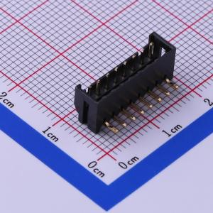 A2005WR-08P 线对板/线对线连接器 2mm 1x8P 弯插 镀金 原装现货