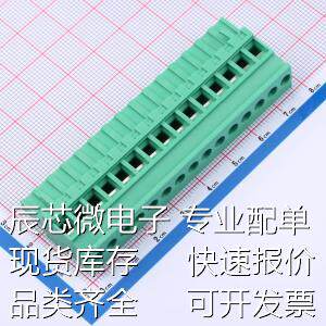 MX2EDGKA-5.08-GN01-15P-Cu-Y-A 插拔式接线端子 MX2EDGKA-5.08-1