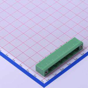 KF2EDGVM-7.62-6P 插拔式接线端子 板端/插座-闭口 1x6P 7.62mm