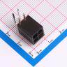 HC-5557-2*2AW-B-05 线对板/线对线连接器 4.2mm 2x2P 弯插 黑色