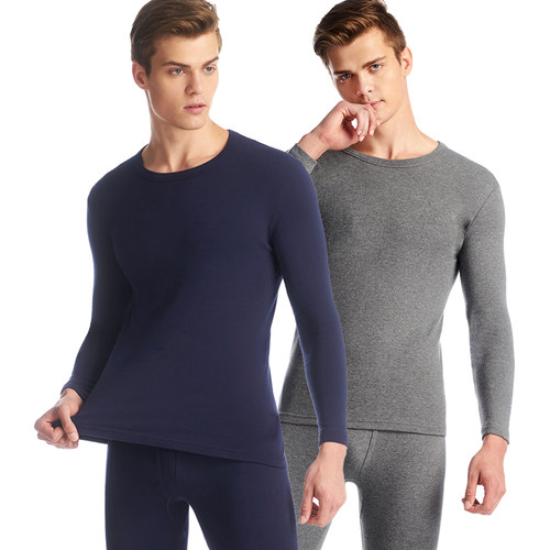 纯棉男士秋衣单件上衣打底衫