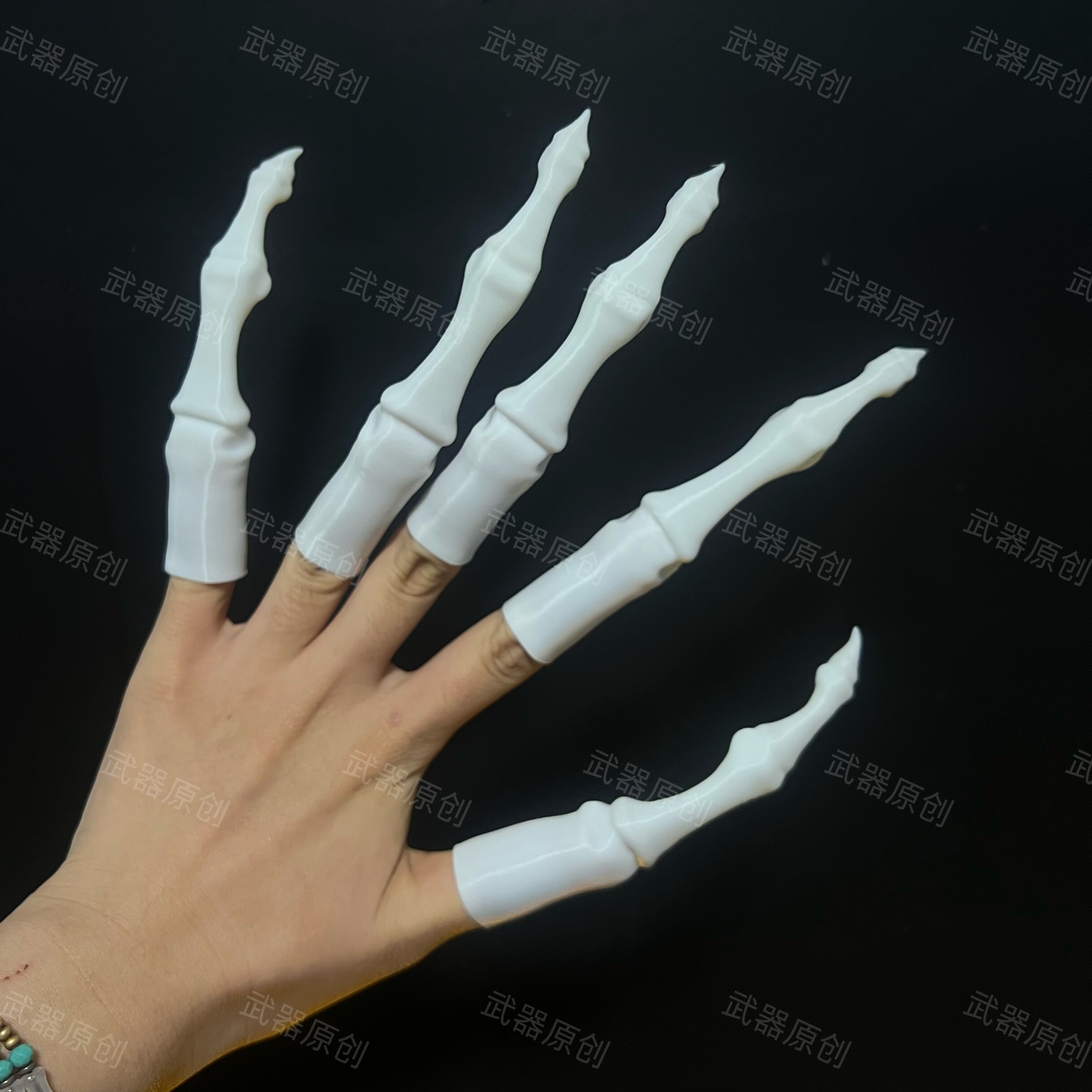 不死者之王骨王大帝布鲁克骷髅角色cosplay 道具指套配件漫展道具