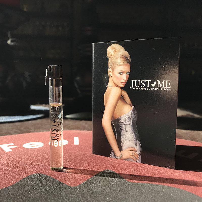 满50包邮 希尔顿 just me 就是我 男士女士香水小样1.52ml 无喷