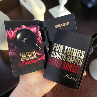 灯红酒绿中性香水小样 果香花香Kilian凯利安 1.2ml浓香 包邮 满50