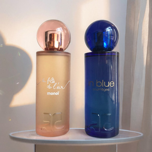 Courreges古未界蓝色活希源空气海藻之水中性香水10ml浓香皂感