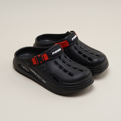 男士两用沙滩夏季凉鞋新款男款洞洞鞋包头拖鞋2026外穿洞洞鞋踩屎