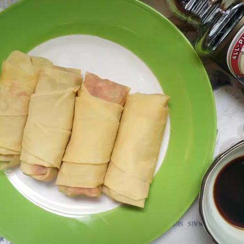 虾干莴笋鲜肉百叶包10个上海私房