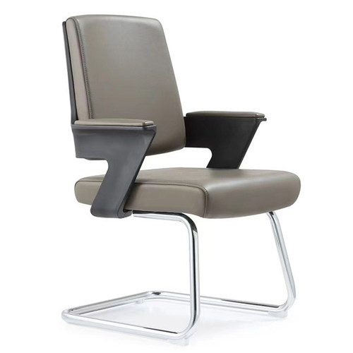 大班椅办公椅皮质钢管支架可旋转