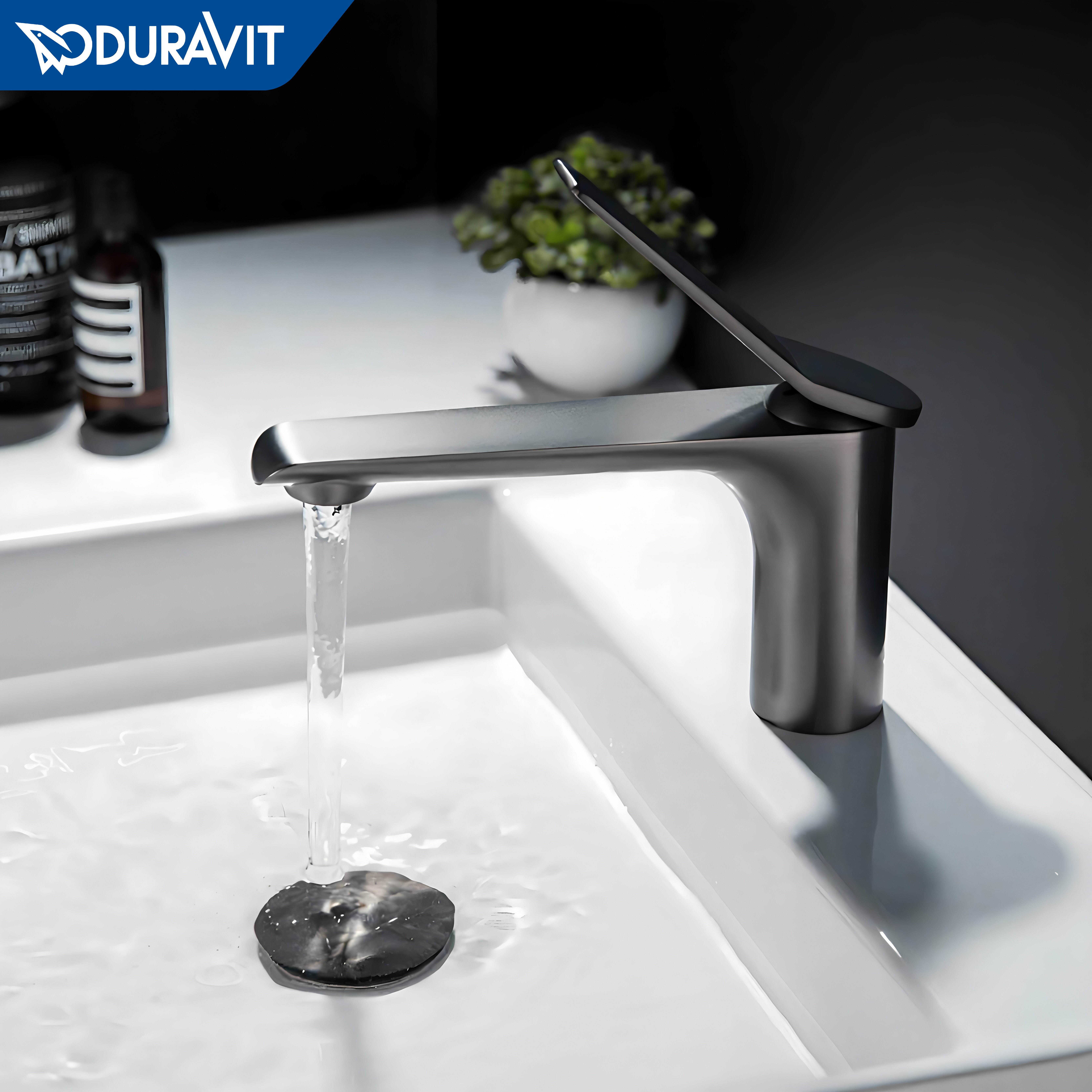 DURAVIT/杜拉维特水龙头卫生间洗脸盆洗手盆加长冷热水龙头全铜