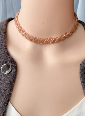 2025新款项链女小众设计感高级轻奢气质百搭锁骨链