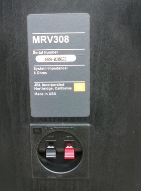 原装二手美国产JBL MRV308落地式音箱