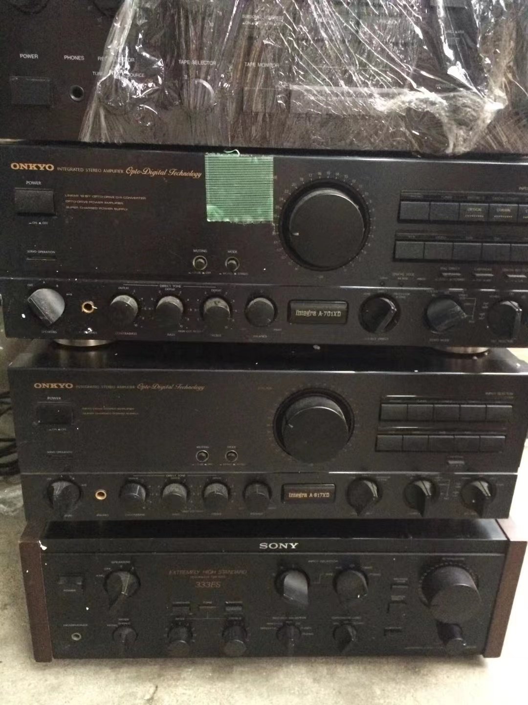 二手原装日本安桥Onkyo A-817XD  HIFI发烧大功率纯功放