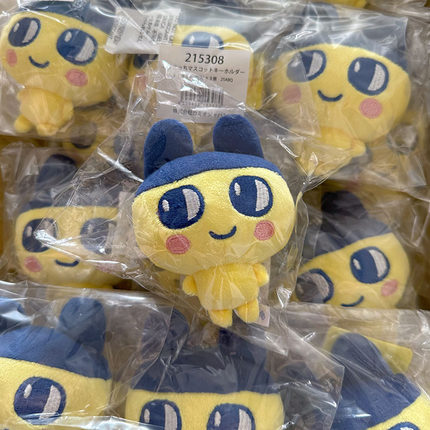 现货日本正版拓麻歌子Tamagotchi电子宠物长毛毛绒公仔挂件