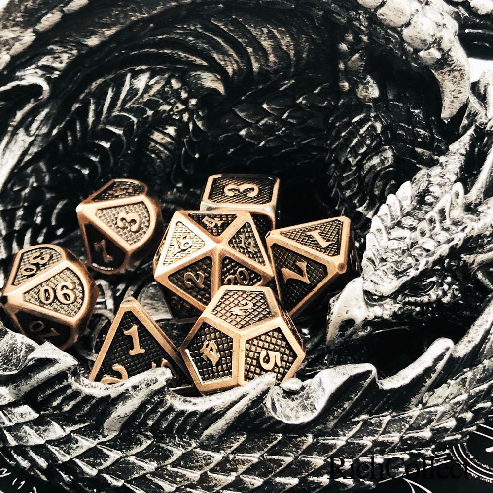 复古龙与地下城守护飞龙神兽桌游骰子色子收藏收纳托盘烟灰缸