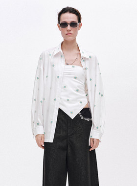 【现货】ICE DUST 26SS 春夏新款剪花拱针衬衫 DOUBLEBOO