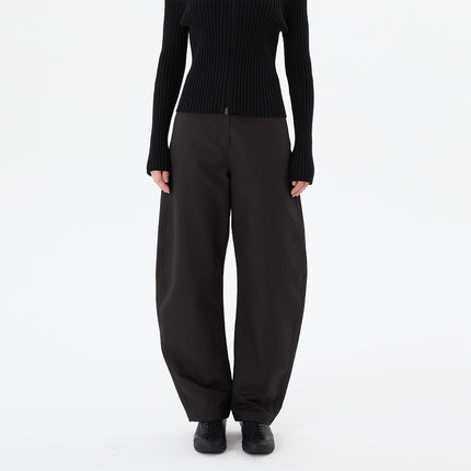 【现货】AMOMENTO 25AW 弧形休闲长裤 DOUBLEBOO