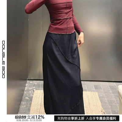 【现货】BASERANGE 26秋冬新款LAVA半身裙女 DOUBLEBOO