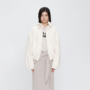 【现货】YCH 25AW 荷叶领拉链外套 DOUBLEBOO