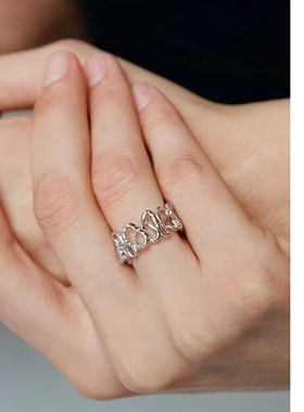 【现货】ABOAB 26SS U Pattern Ring 戒指 DOUBLEBOO