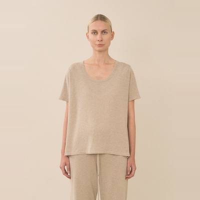 【现货】LAUREN MANOOGIAN 25PF 基础款宽松圆领上衣 DOUBLEBOO