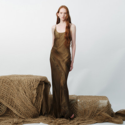 【现货】UNCHATGRIS 26SS 春夏新款印花连衣裙 DOUBLEBOO