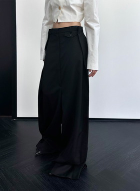 PUSHBUTTON 23FW 花边腰直筒长裤 DOUBLE BOO 买手店