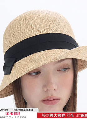 【现货】BROWN HAT 26SS 春夏新款不对称钟形帽 DOUBLEBOO