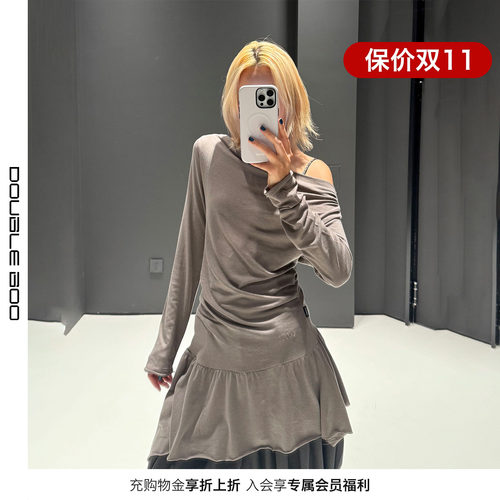 【现货】CERRIC 26早秋新款Elena连衣裙 DOUBLEBOO