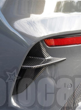 宝马8系G14 G15 G16专用 改装oiomotors干碳碳纤维后杠侧扰流风刀