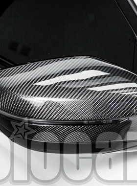 宝马5系G30 6系GT 7系G12 8系oiomotors干式碳纤维替换式后视镜壳