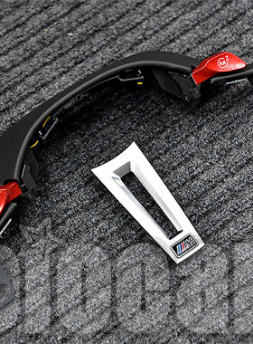 适用于宝马G底盘全系专用 改装M系红色M1 M2方向盘按键＋镂空饰板