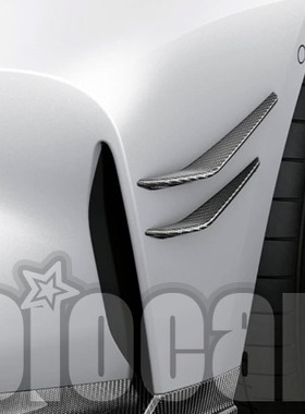 宝马G80 M3 G82 M4专用 M Performance碳纤维前杠侧风刀