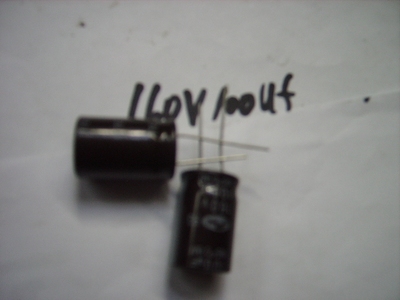 电解电容160V100uf铝电解电容100uf160v电解电容器全新